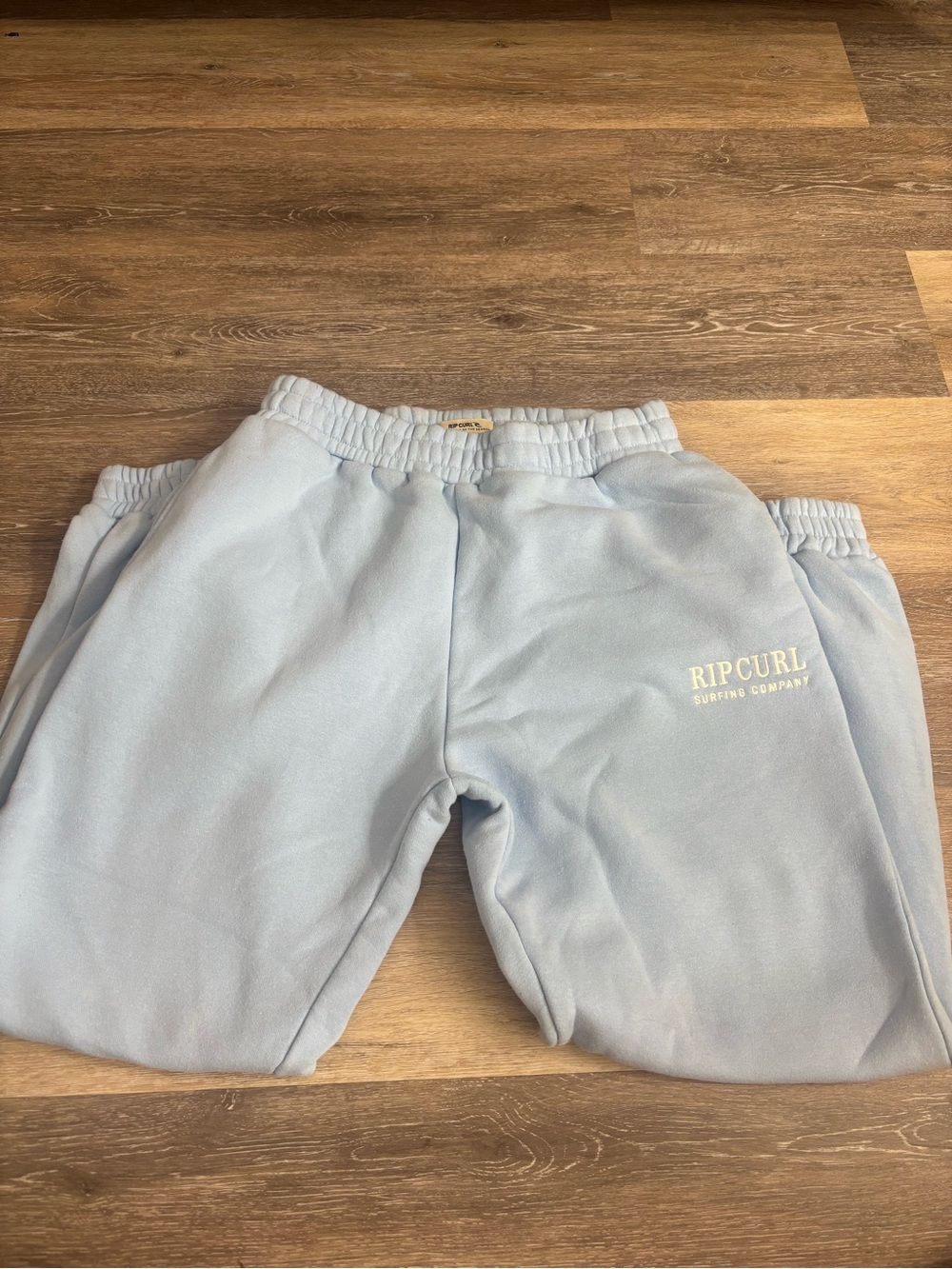 Rip Curl Light Blue Women Fleece Joggers